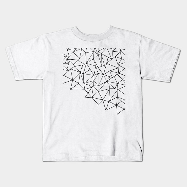 Ab Storm White Kids T-Shirt by ProjectM